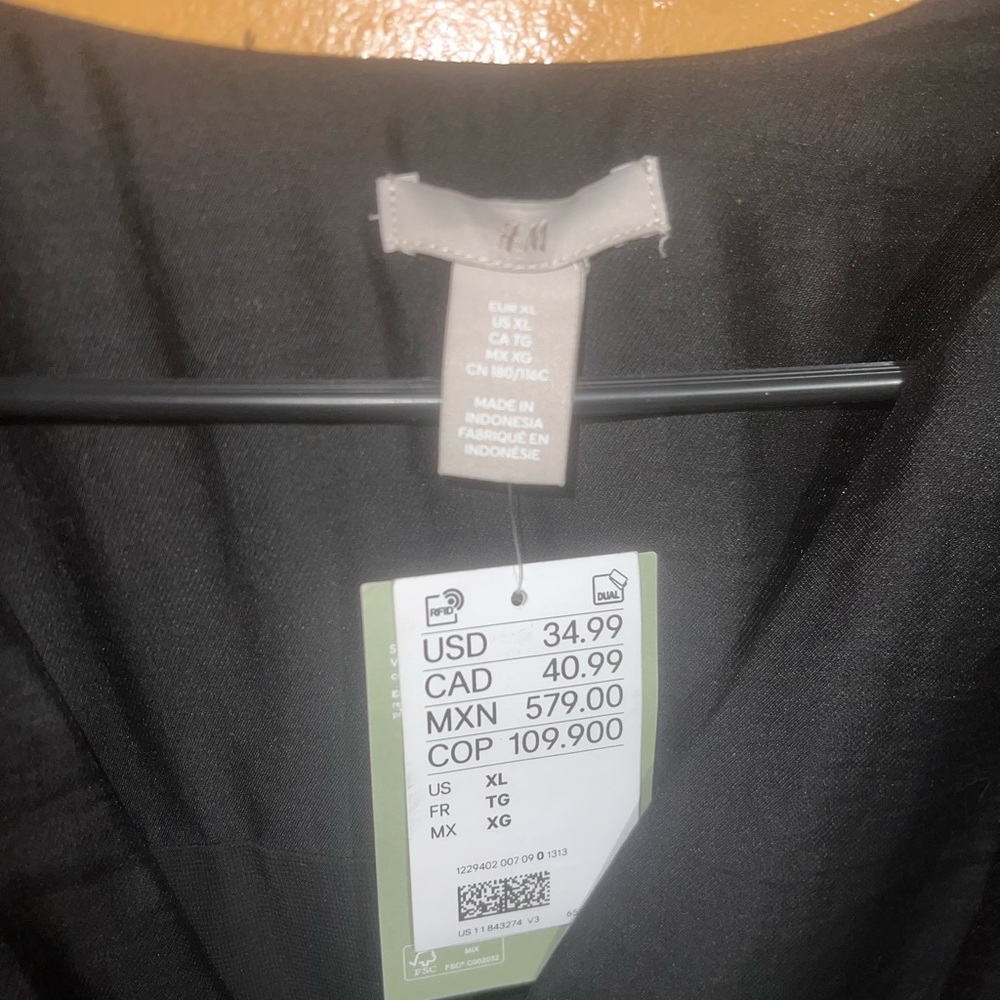 H&M Charcoal dress